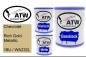 Preview: Chevrolet, Rich Gold Metallic, 18U / WA232L: 1L Lackdose + 1L Klarlack + 500ml Härter - Set, von ATW Autoteile West.